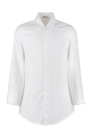 Camicia in cotone Oxford-0